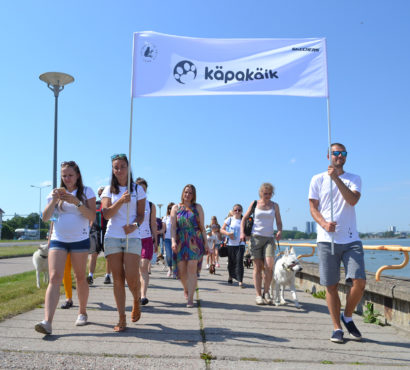 Pressiteade: loomasõbrad marssisid Pirita promenaadil