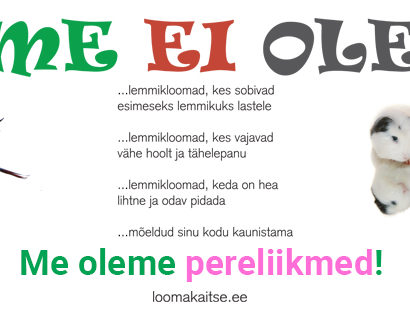 Pressiteade: Pisi- ja eksootilised loomad ei sobi esimeseks lemmikuks lapsele