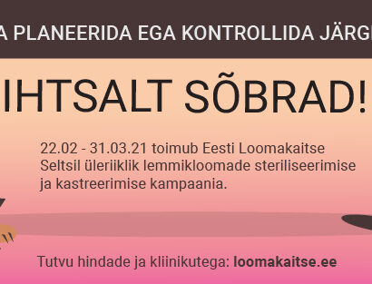 Hooli oma lemmikloomast – ära lase tal saada soovimatuid järglasi