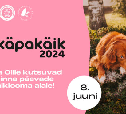 Eesti Loomakaitse Selts kutsub loomade heaks liikuma!