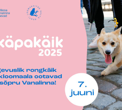 Käpakäik 2025 – heategevuslik rongkäik ja lemmikloomaala ootavad loomasõpru Vanalinna