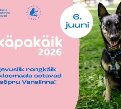 Käpakäik – pane käpad loomade heaks käima!